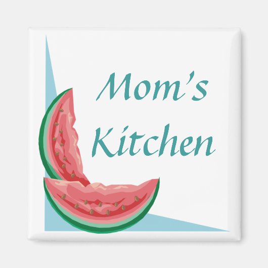 Magnets de pastèque personnalisables (Devant)