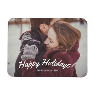 Magnets de photos de vacances - Joyeuses fêtes Tex