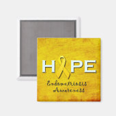 Magnets de sensibilisation à l'endométriose (Recto/Verso)