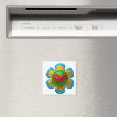 Magnets de serrure FLEURS SENS, Réfrigérateur (In Situ (Lave-vaisselle))