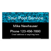 Magnets de service de piscine (devant)