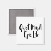 Magnets de vie épopée et tranquille (Recto/Verso)