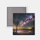 Magnets de voitures cosmiques pour les passionnés  (Recto/Verso)