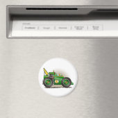 Magnets de voitures Green Indy Race (In Situ (Lave-vaisselle))