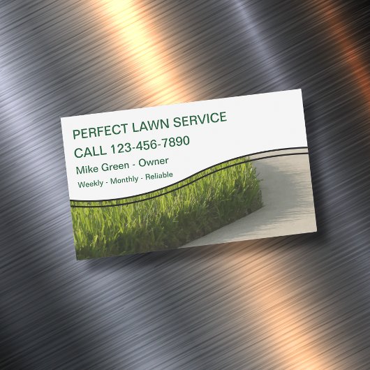 Magnets d'entreprise de tondeuse de pelouse