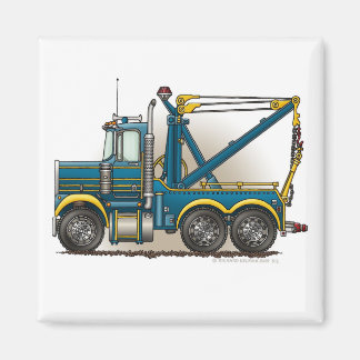 Magnets d'épave de camion Blue Tow