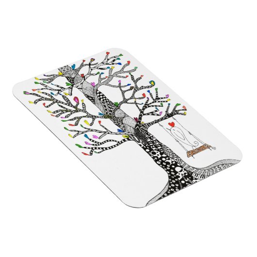 Magnets d'oiseaux 3"x4" (Côté Droit)