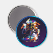 Magnets du Cheval Lumineux (Recto/Verso)