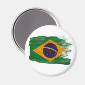 Magnets du drapeau brésilien (Recto/Verso)