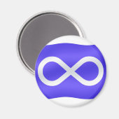 Magnets du drapeau des Métis des Premières nations (Recto/Verso)