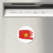Magnets du drapeau du Vietnam (In Situ (Lave-vaisselle))