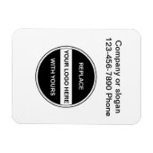 Magnets du logo d'entreprise (Horizontal)