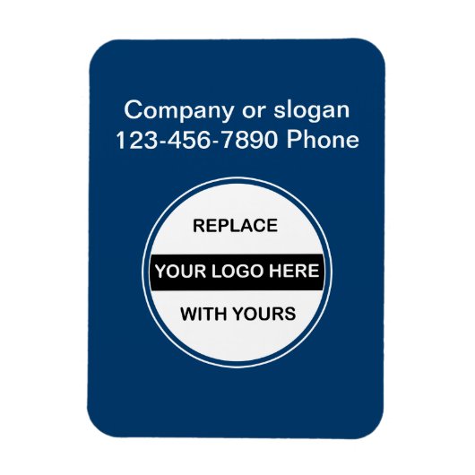 Magnets du logo d'entreprise (Vertical)