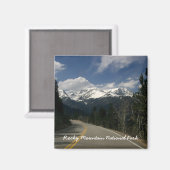 Magnets du Parc national des Rocheuses (Recto/Verso)