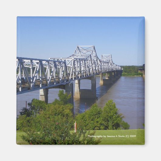 Magnets du pont du fleuve Mississippi (Devant)