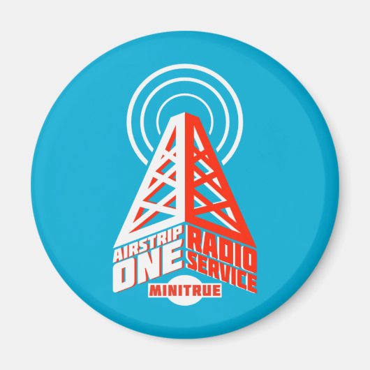 Magnets du service radio Airstrip One (Devant)