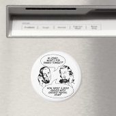 Magnets féministes rétro (In Situ (Lave-vaisselle))