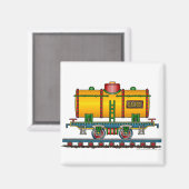 Magnets ferroviaires de wagons-citernes (Recto/Verso)