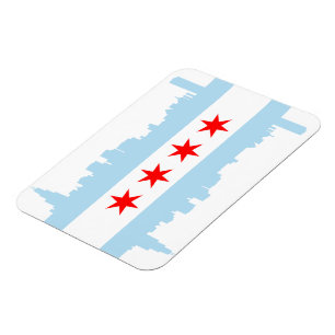 Magnets Flex Premium Flag de Chicago