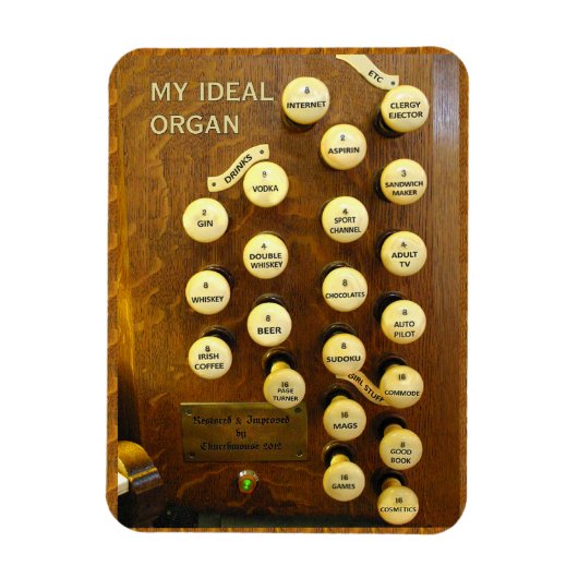 Magnets flexibles d'organe (Vertical)