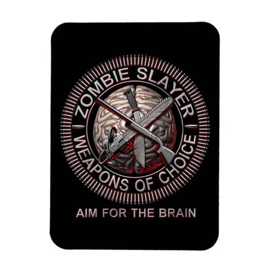 Magnets flexibles Zombie Slayer (Vertical)