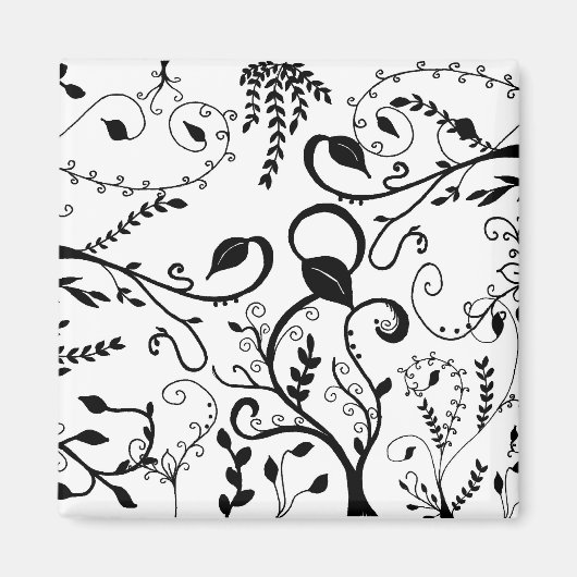 Magnets forestiers - Carré (Devant)