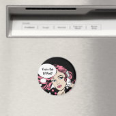 Magnets Girly Diva (In Situ (Lave-vaisselle))