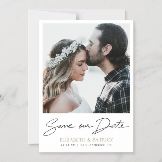 Magnets Gold personnalisés avec photo (Recto)