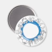 MAGNETS HOROSCOPE WHEEL (Recto/Verso)