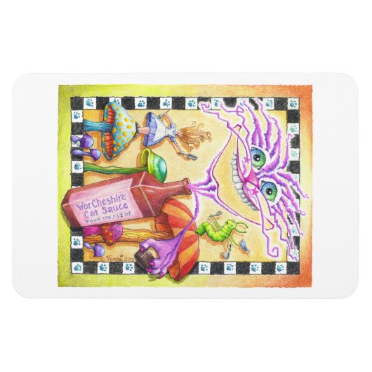 MAGNETS - Le CAT WorCHESHIRE (Horizontal)