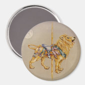 Magnets - Lion carrousel (Recto/Verso)