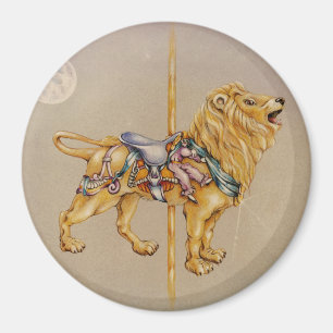 Magnets - Lion carrousel