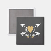 Magnets mariage Chalkboard (Recto/Verso)