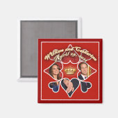 Magnets Mariages royaux pour les faveurs du parti (Recto/Verso)