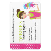 Magnets marketing de nettoyage de maison (Vertical)