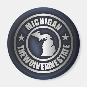magnets "Michigan Steel" (Bleu)