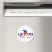 Magnets patriotiques du Missouri (In Situ (Lave-vaisselle))