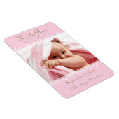 Magnets photo faire-part de naissance (Côté Droit)