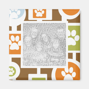 magnets photo Motifs Empreintes de pattes des anné
