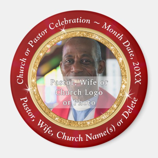 Magnets Photo Personnalisés, pas chers, n'importe  (Devant)