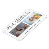 Magnets photos de Noël et de Noël personnalisés (Côté Gauche)