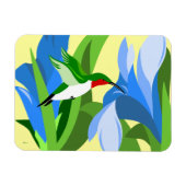 Magnets rectangulaires des colibris (Horizontal)