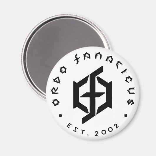 Magnets ronds Ordo Fanaticus (Recto/Verso)