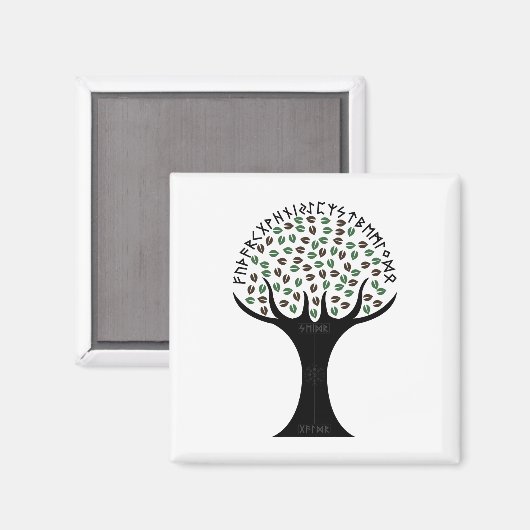 Magnets Runic Tree (Recto/Verso)