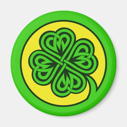 Magnets Shamrocks tribaux (Devant)