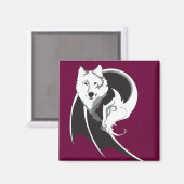 Magnets Wolf & Dragon (Recto/Verso)