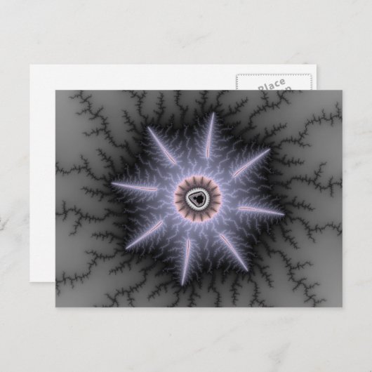 Magnificant - Fractaal Briefkaart (Voorkant / Achterkant)