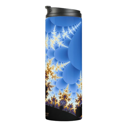 Magnificant Mandelbrot Fractal Thermosbeker (Geroteerd rechts)