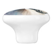 Magnificant paard keramische knop (Zijkant)