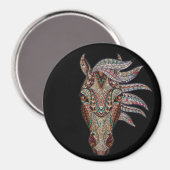 Magnificant paard magneet (Voorkant / Achterkant)